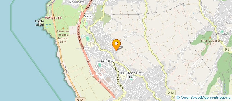 localisation de l'entreprise KAB'RECORDS à SAINT-LEU