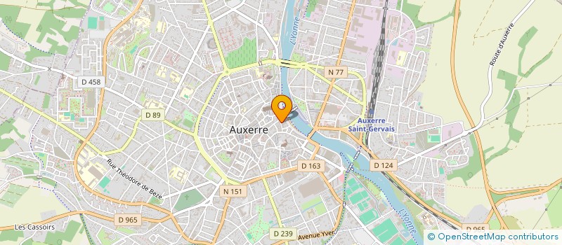 localisation de l'entreprise KAB TECHNIC  AUXERRE