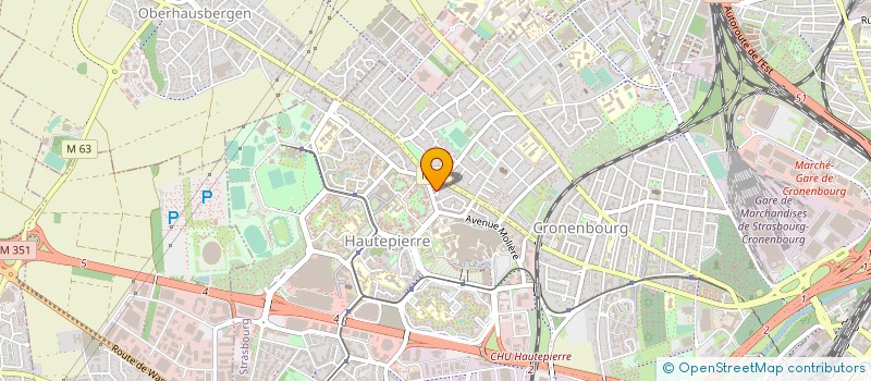localisation de l'entreprise KABA ELECTRO FIBRE à STRASBOURG