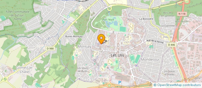 localisation de l'entreprise KABA PAYSAGISTE à LES ULIS