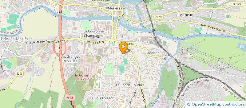 localisation de l'entreprise KABADAYI à CHARLEVILLE-MEZIERES