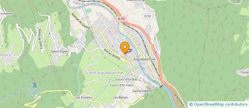 localisation de l'entreprise KABAL à LA LECHERE