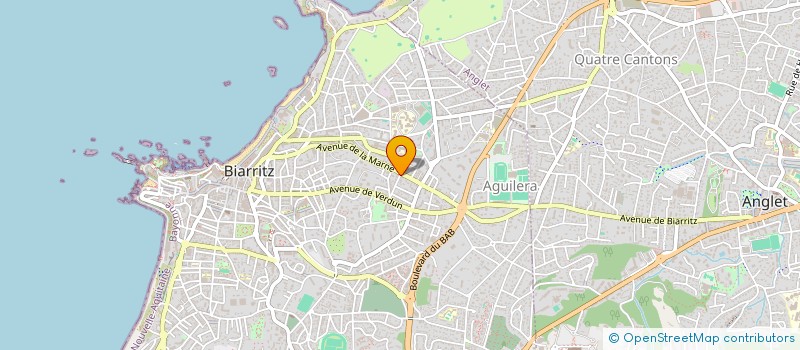 localisation de l'entreprise KABALANA à BIARRITZ