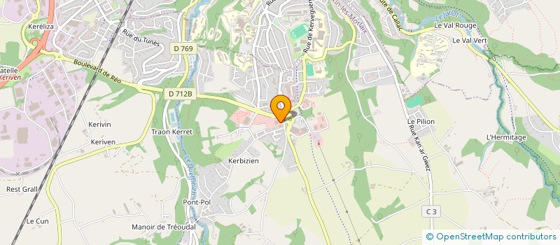 localisation de l'entreprise KABALER à PLOURIN-LES-MORLAIX