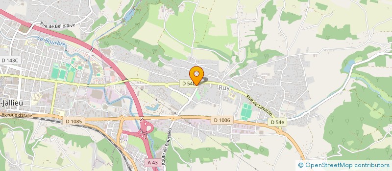 localisation de l'entreprise KABANACOM  SAINT-SAVIN