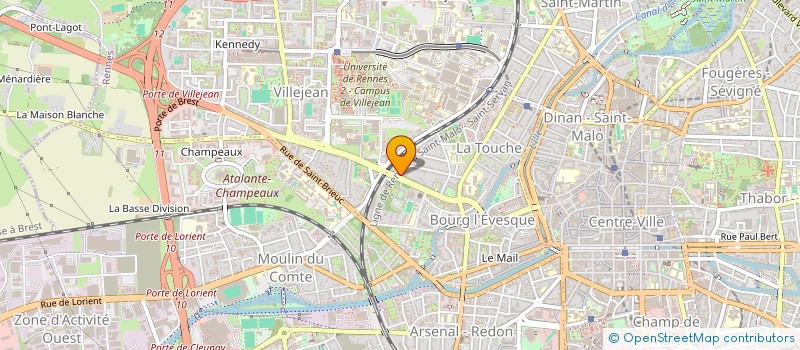 localisation de l'entreprise KABANE  RENNES