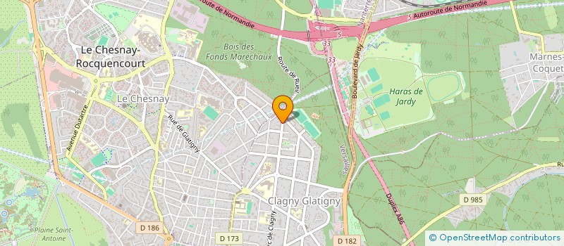 localisation de l'entreprise KABAPE à VERSAILLES