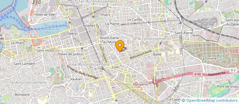 localisation de l'entreprise KABARY PRODUCTIONS à MARSEILLE