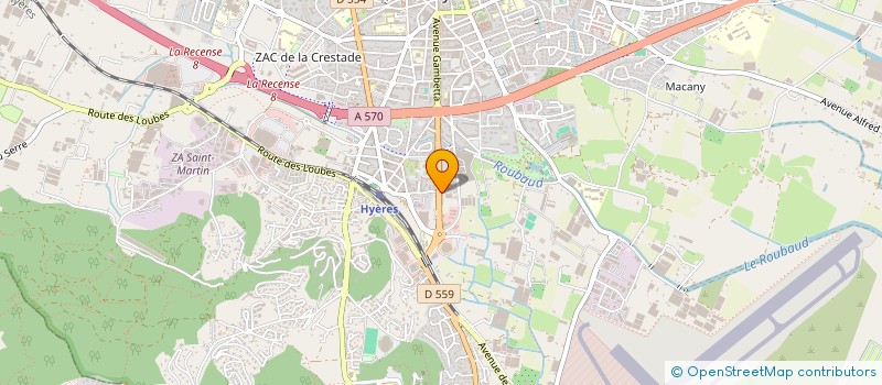 localisation de l'entreprise KABAY  HYERES