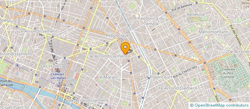 localisation de l'entreprise KABBA COIFFURE à PARIS