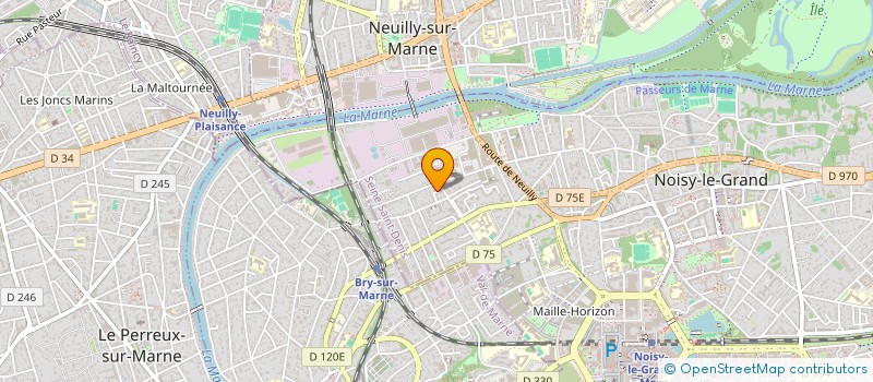 localisation de l'entreprise KABDRIVER à NOISY-LE-GRAND