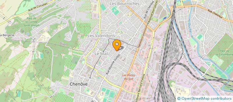 localisation de l'entreprise KABE à CHENOVE