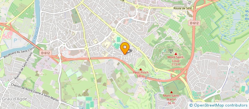 localisation de l'entreprise KABE  AGDE