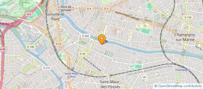 localisation de l'entreprise KABECA à SAINT-MAUR-DES-FOSSES