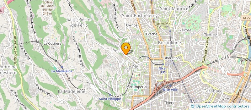 localisation de l'entreprise KABEL RINAT INVEST  NICE