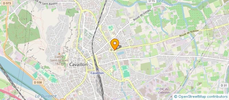 localisation de l'entreprise KABELLION  CAVAILLON