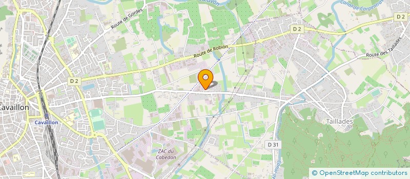 localisation de l'entreprise KABELLION  HISTOIRE ET PATRIMOINE DE CAVAILLON  CAVAILLON