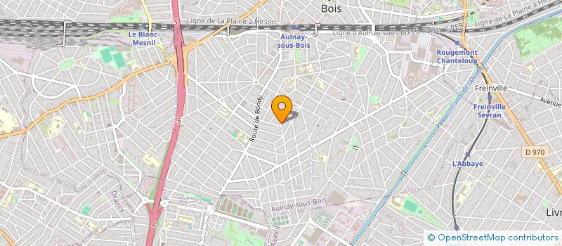 localisation de l'entreprise KABENDIA CONSULTING  AULNAY-SOUS-BOIS