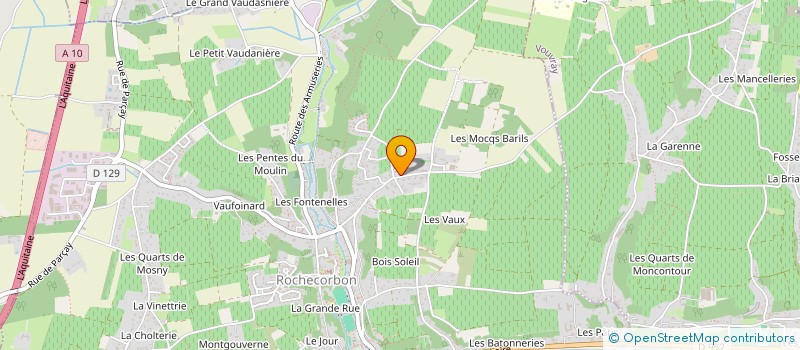 localisation de l'entreprise KABFAMILY à ROCHECORBON