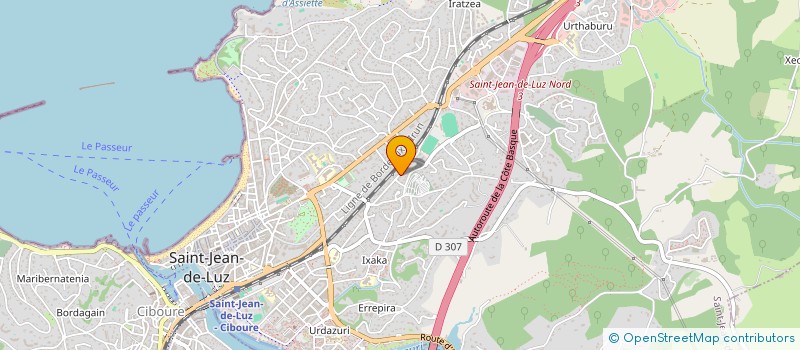 localisation de l'entreprise KABI  SAINT-JEAN-DE-LUZ