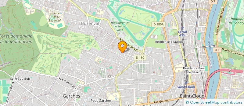 localisation de l'entreprise KABI COURSE  GARCHES