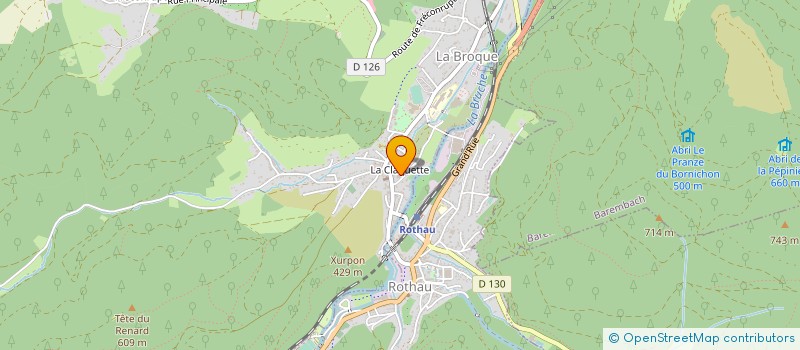 localisation de l'entreprise KABI DISTRIBUTION  LA BROQUE