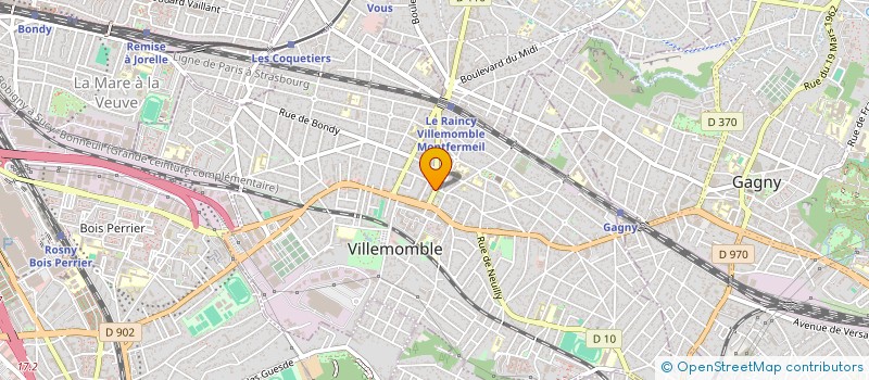 localisation de l'entreprise KABI EVENTS  VILLEMOMBLE