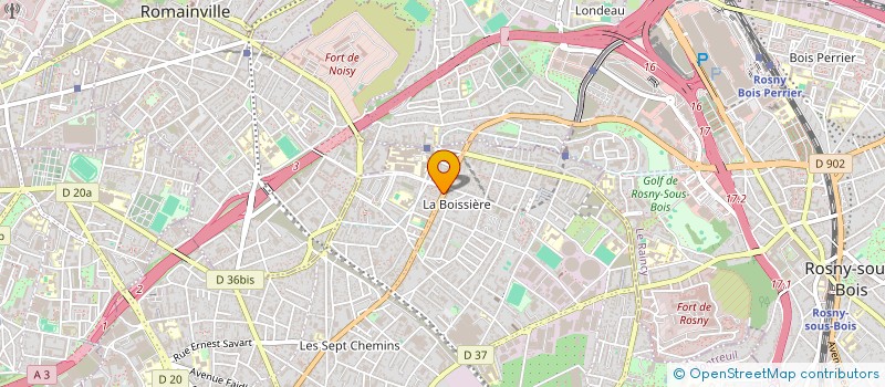 localisation de l'entreprise KABILAN CASH & CARRY à MONTREUIL