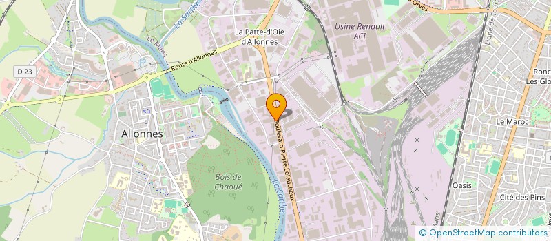 localisation de l'entreprise KABILOO à LE MANS