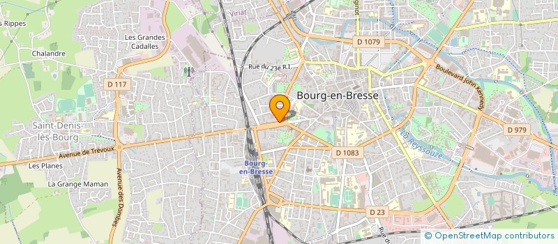 localisation de l'entreprise KABINVESTISSEMENTS  BOURG-EN-BRESSE