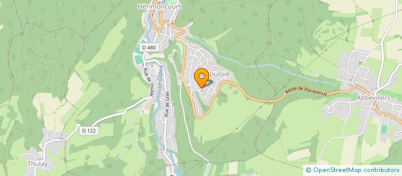 localisation de l'entreprise KABIO  ETUPES