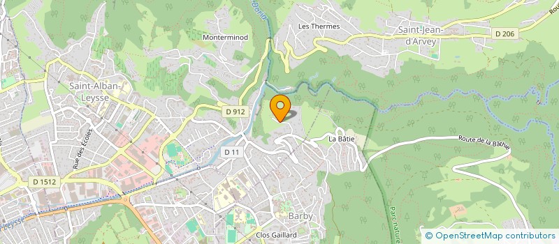 localisation de l'entreprise KABLOUNA  SAINT-ALBAN-LEYSSE