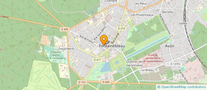 localisation de l'entreprise KABO à FONTAINEBLEAU
