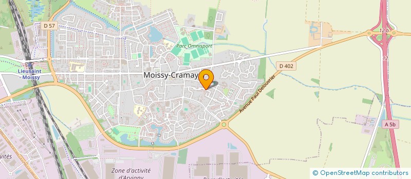 localisation de l'entreprise KABOSS à MOISSY-CRAMAYEL