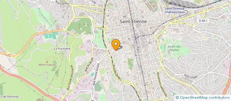 localisation de l'entreprise KABOUD ET ABBALACHE à SAINT-ETIENNE