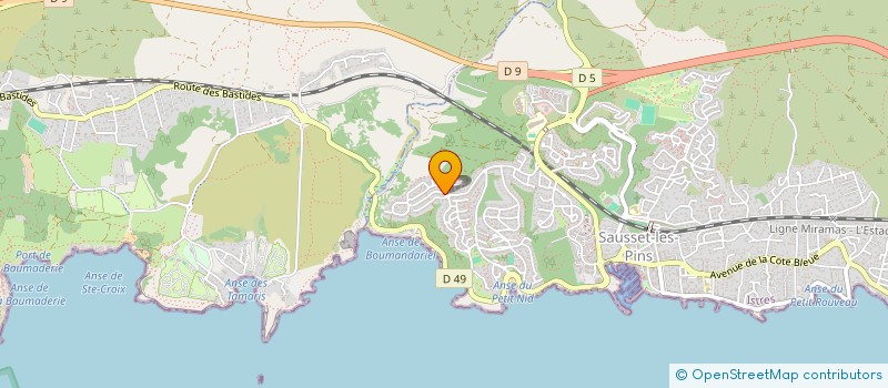 localisation de l'entreprise KABOUKI  SAUSSET-LES-PINS