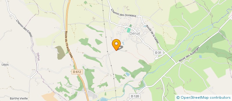 localisation de l'entreprise KABOUL 98  PUYGOUZON