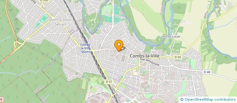 localisation de l'entreprise KABOUYA-MARSAT  COMBS-LA-VILLE