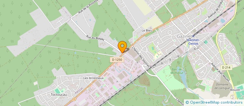 localisation de l'entreprise KABRAUTO  MERIGNAC