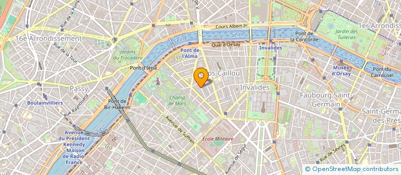 localisation de l'entreprise KABRECE à PARIS