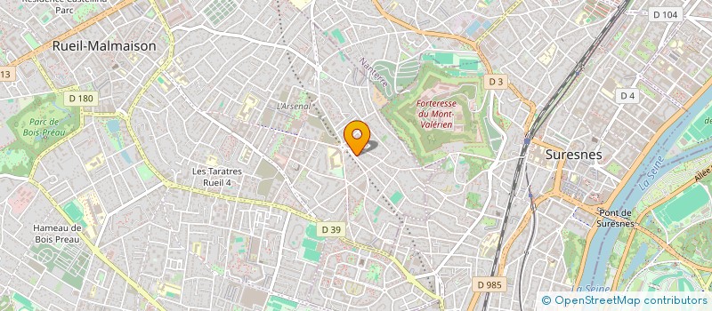 localisation de l'entreprise KABRI  RUEIL-MALMAISON