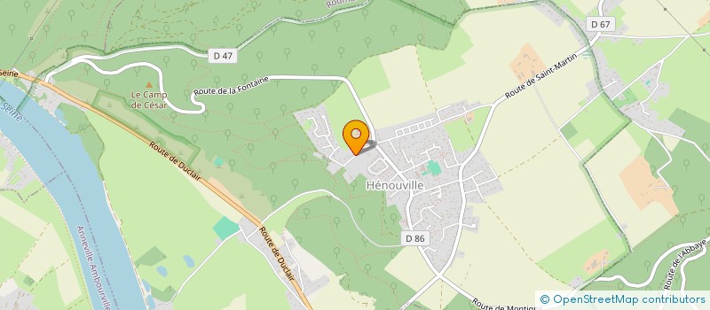 localisation de l'entreprise KABRIAN  HENOUVILLE