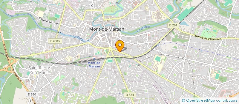 localisation de l'entreprise KABRIJE à MONT-DE-MARSAN