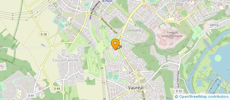 localisation de l'entreprise KABSYS à VAUREAL