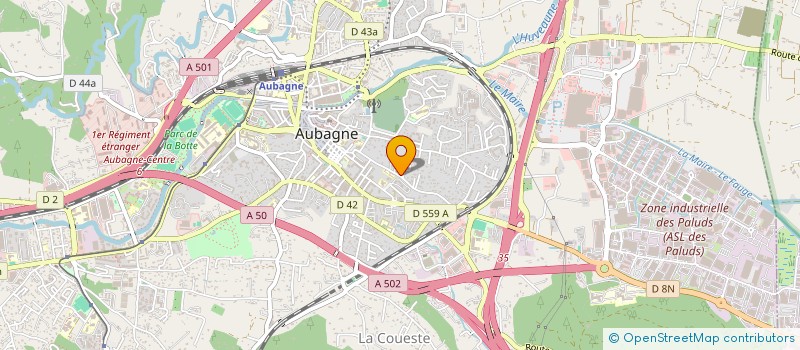 localisation de l'entreprise KABUKI  AUBAGNE