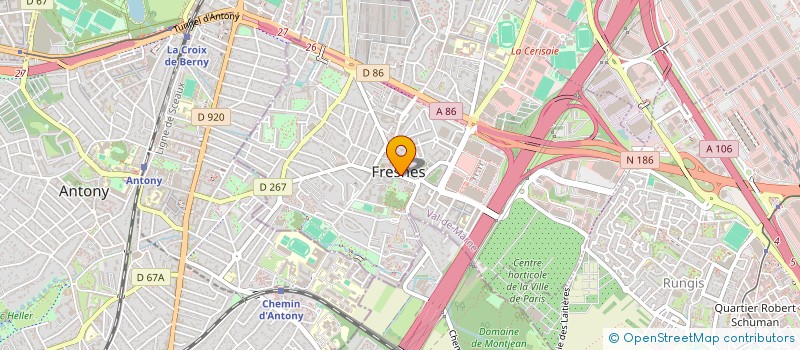 localisation de l'entreprise KABYCAB  FRESNES