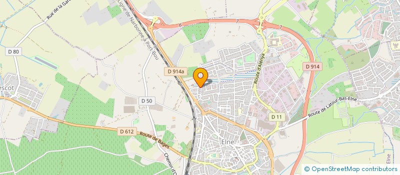 localisation de l'entreprise KAC 66  ELNE