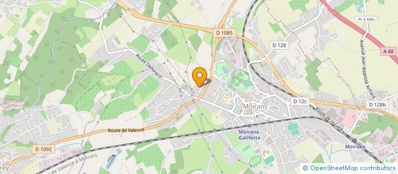 localisation de l'entreprise KAC-TUS  MOIRANS