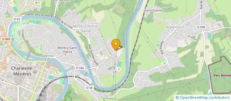 localisation de l'entreprise KACAN  MONTCY-NOTRE-DAME