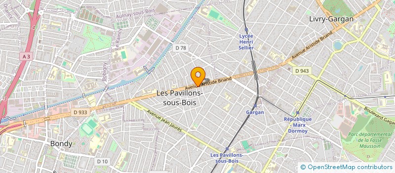 localisation de l'entreprise KACAR à LES PAVILLONS-SOUS-BOIS